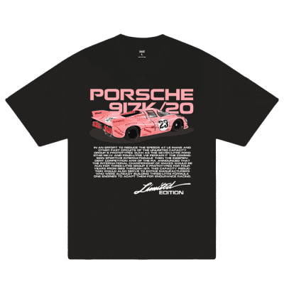 Porsche 917K Pink Pig Unisex T-Shirt Cotton Tee