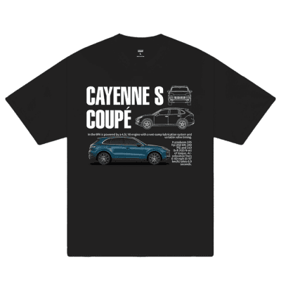 Porsche Cayenne S Coupe Classic Unisex T-Shirt Cotton Tee