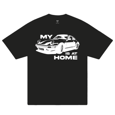 Porsche My Is At Home Unisex T-Shirt Cotton Tee