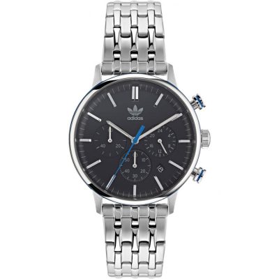Adidas Gray Stainless Steel Stainless Steel Watch