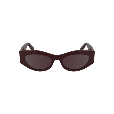 Calvin Klein Red Haircalf Women Sunglass