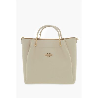 Moschino Beige Polyethylene Tote Bag