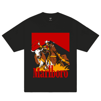 Marlboro Hunting Cowboy Unisex T-Shirt Cotton Graphic Tee