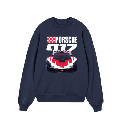 Porsche Red Racing 917 Sweater Unisex Cotton Graphic Sweatshirt