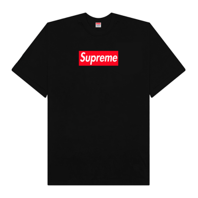 Supreme Basic Logo Unisex T-Shirt Cotton Graphic Tee